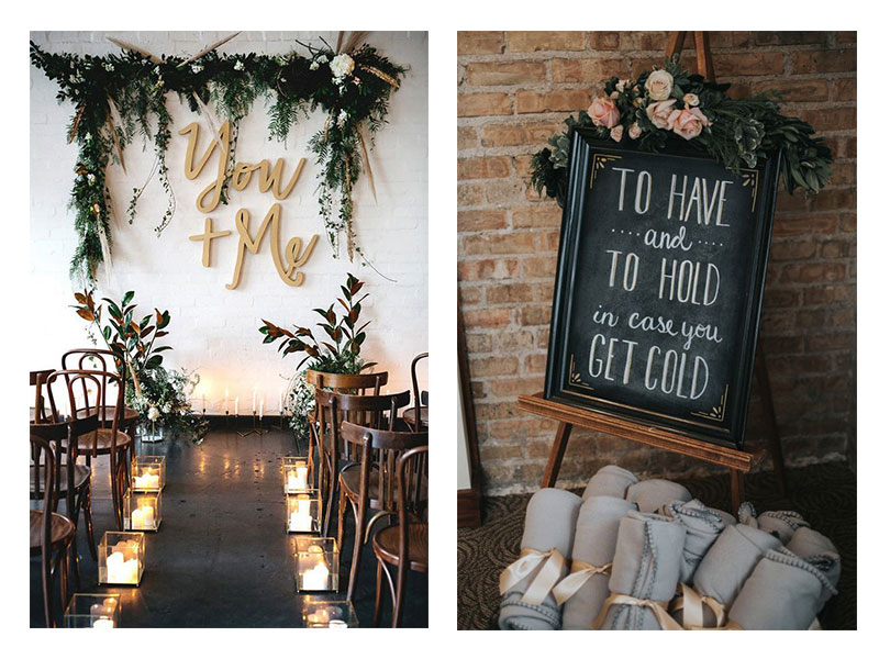 Time to discuss seasonal weddings! A quick guide to holding your wedding through the winter. We have got you covered, from what florals will be in bloom, the colour palette to consider and most importantly how to keep your guests warm on a winter afternoon.