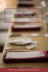 Weddings don’t just happen. Coordination is key! So the teams at W Events and RACV Royal Pines present to you; a day in the life of an event coordinator!