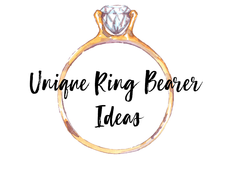 The ring bearer is just one of the many traditions of a wedding ceremony. It may be that you have a small family or you just want something with a little more pizzazz. So, we’ve created a list of unique ways to get your rings to the altar!