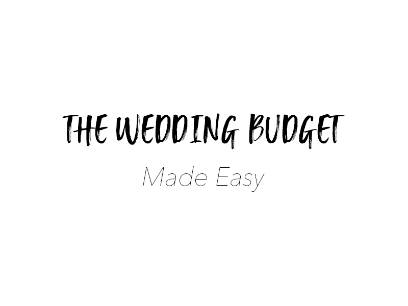 The Wedding Budget can be one of the most tedious and dreaded tasks of creating the perfect day! Whether you have a tight budget or full-blown extravaganza, we all need to accommodate for how much money we will be spending on a special day.The