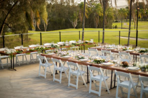 W Events Group styled the deck at Mercure Resort on the Gold Coast for their showcase. Highlighting the beautiful back drop of the Palm Meadows Golf Course.
