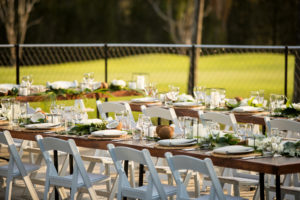 W Events Group styled the deck at Mercure Resort on the Gold Coast for their showcase. Highlighting the beautiful back drop of the Palm Meadows Golf Course.