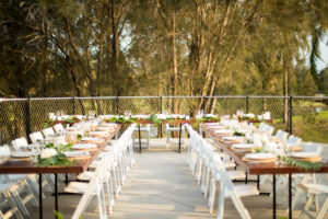 W Events Group styled the deck at Mercure Resort on the Gold Coast for their showcase. Highlighting the beautiful back drop of the Palm Meadows Golf Course.