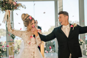 A Sanctuary of Love - Golds, whites, blacks, ivories and shades of soft pink through to burgundy. A photoshoot focusing on the romantic and intimate side of a wedding, where the love of two people shines through in every detail.