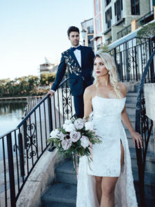 A collaboration with the Gold Coast's finest wedding suppliers, created a sophisticated wedding shoot at The French Quarter Emerald Lakes.